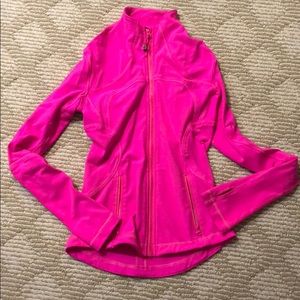 Hot pink jacket